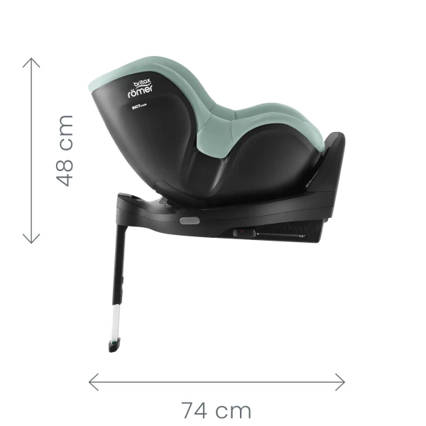 BRITAX Autosedačka Dualfix 5Z Lux, Warm Caramel