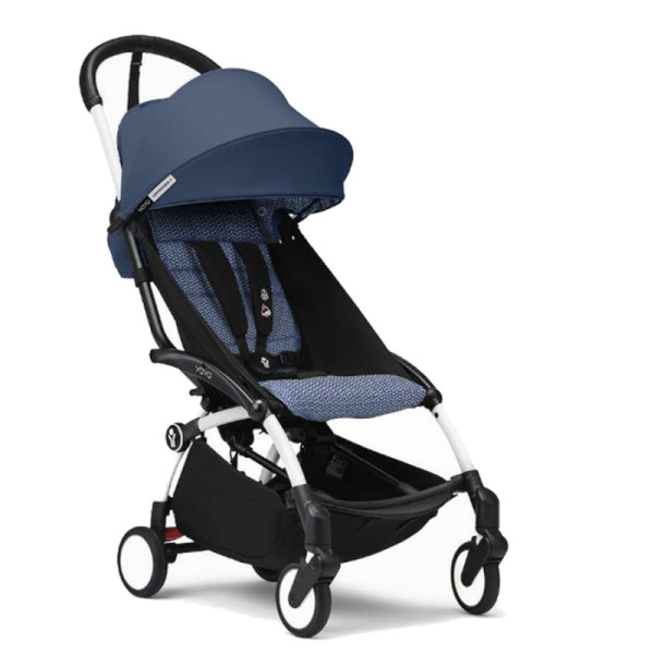 STOKKE® YOYO³ športový kočík 6+ White/Air France Blue