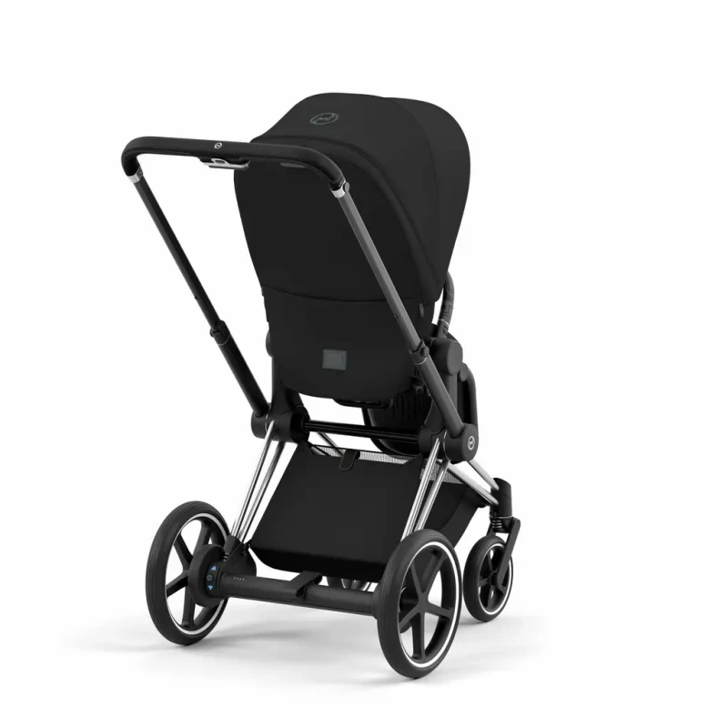 CYBEX E-PRIAM podvozok + SEAT  CHROME BLACK