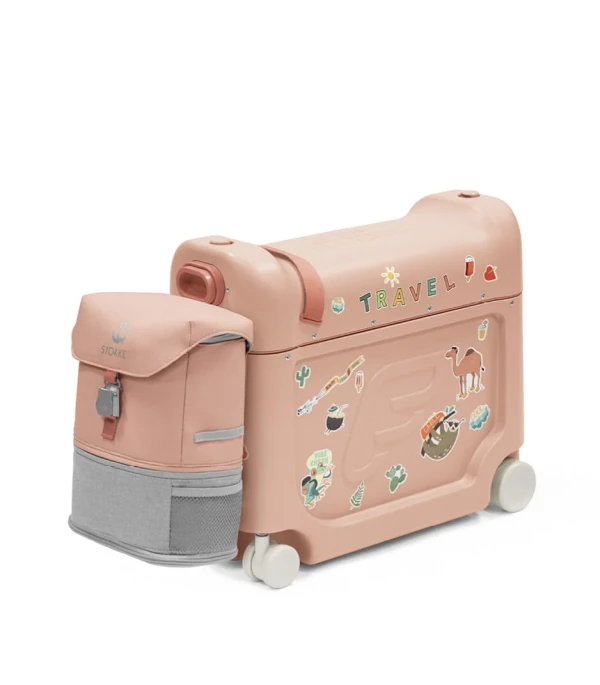 Stokke JetKids - Travel Bundle kufor Coral Pink