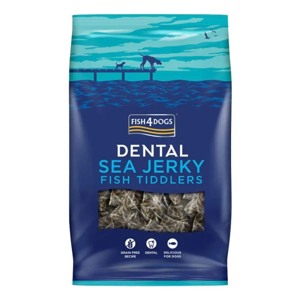 FISH4DOGS Dentálne pamlsky pre psov morská ryba - rybičky 575g