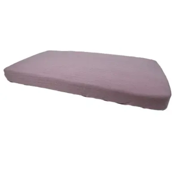 LODGER Prestieradlo do postieľky Slumber Solid 60 x 120 cm Rose