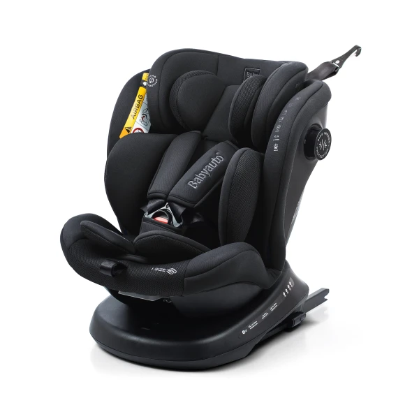 BabyAuto VALORA i-Fix i-Size 360 40-150, JET BLACK