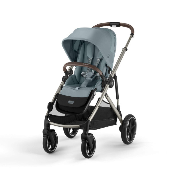 Cybex Gazelle S Stormy Blue - Taupe Rám + fusak Snogga ZDARMA