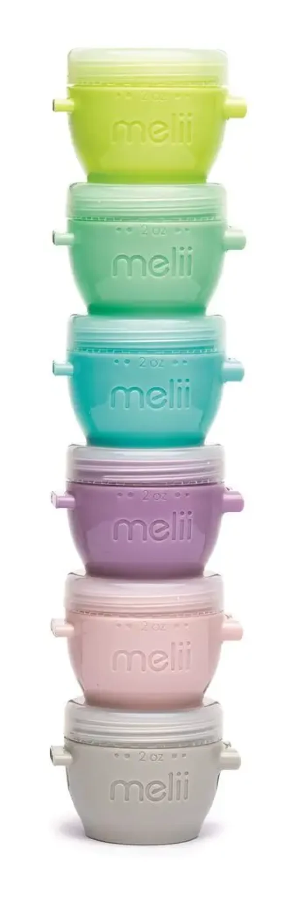 MELII Tégliky na potraviny Snap&Go 59 ml - 6ks