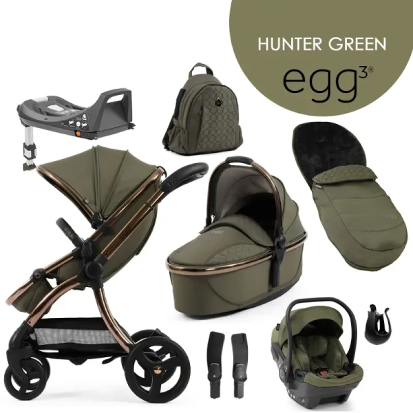 BabyStyle Egg 3 set 8 v 1 - Hunter Green 2024