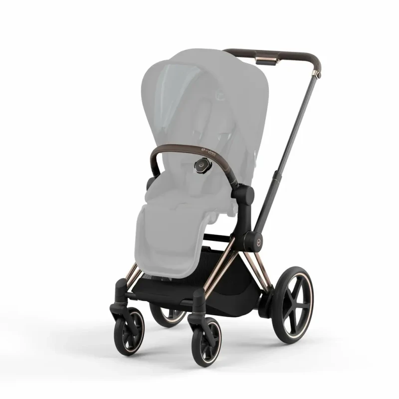 CYBEX E-PRIAM podvozok + SEAT  ROSE GOLD