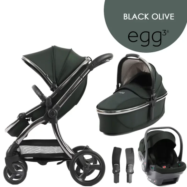 BabyStyle Egg 3 set 4 v 1 - Black Olive 2024