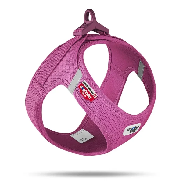 CURLI Postroj pre psov so sponou Air-Mesh Fuchsia 2XS,  2-4 kg