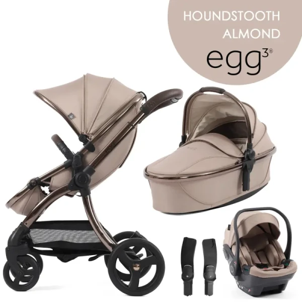 BabyStyle Egg 3 set 4 v 1 - Houndstooth Almond 2024 - Special Edition