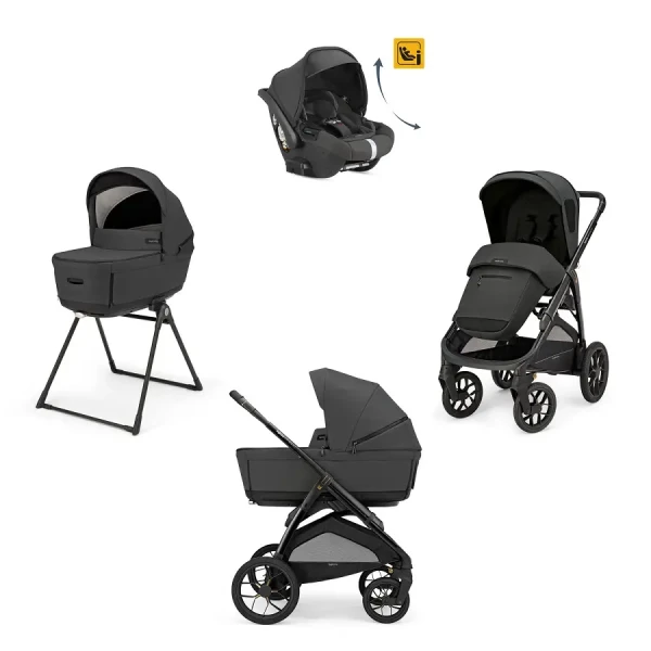 Inglesina Aptica XT Darwin Recline Kombinovaný kočík 4v1 2025 Magnet Grey