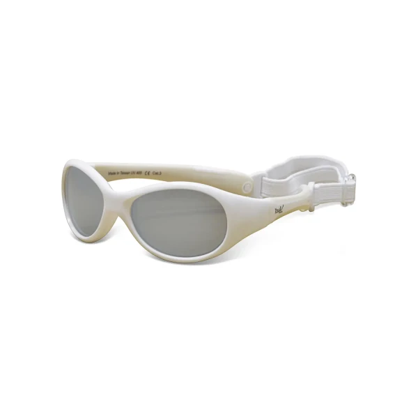 REAL SHADES Slnečné okuliare Explorer 4+, White/White