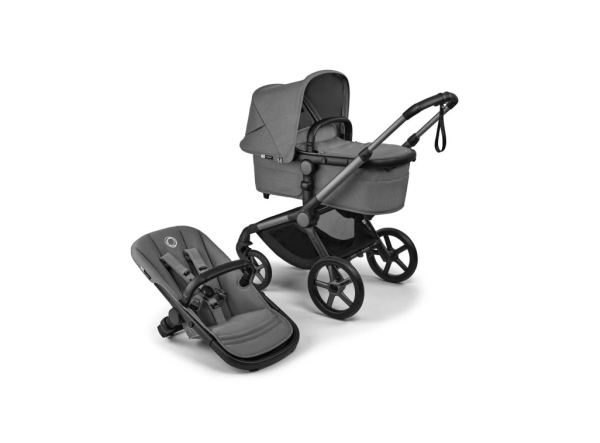 Bugaboo Fox 5 RENEW Kompletný set Graphite/Moon grey-Moon Grey