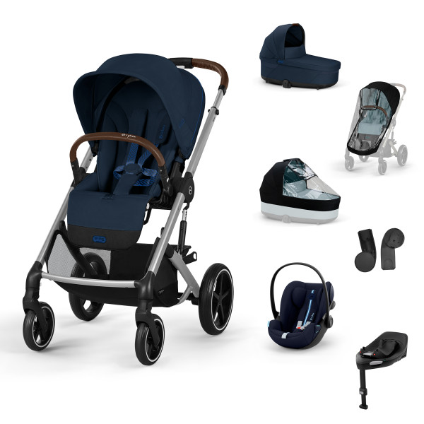 CYBEX Kombinovaný kočík BALIOS S LUX SET XL - Ocean Blue