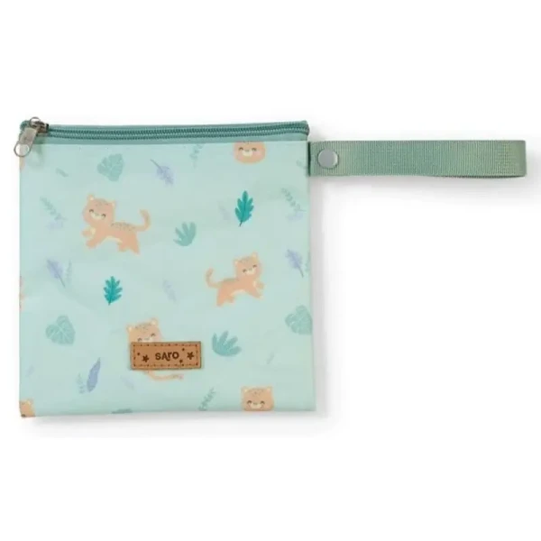 Saro Baby Vrecko na desiatu Sandwich Bag Hunter Mint