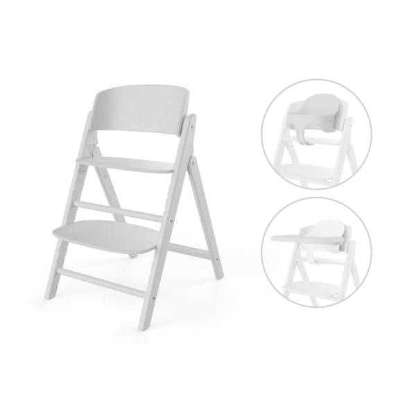 CYBEX CLICK&FOLD Stolička Set 3v1 All White