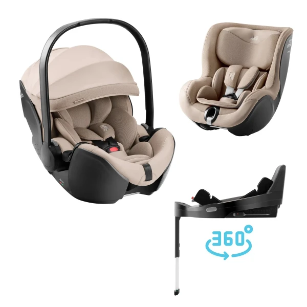 BRITAX Autosedačka set Baby-Safe Pro + Vario Base 5Z + autosedačka Dualfix 5z Style, Teak