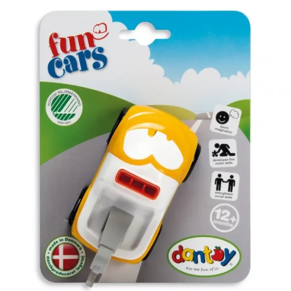 DANTOY Fun Cars odťahovka oranžová 1ks 12m+