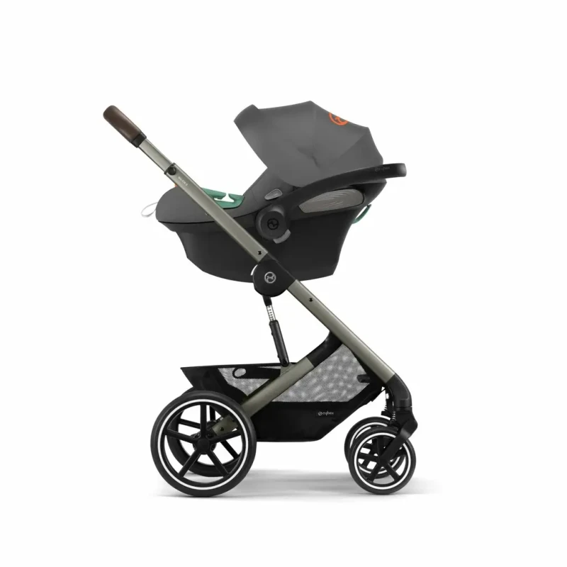 CYBEX BALIOS S LUX Lava grey - silver rám 2024