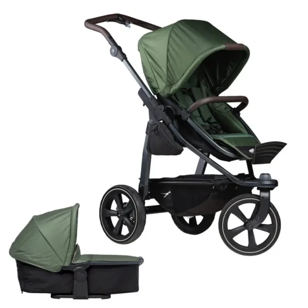 TFK set Mono2 combi push chair-air chamber wheel 2024 olive