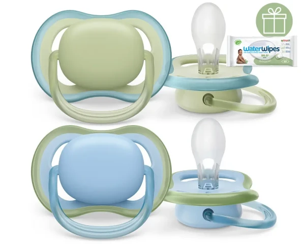 Philips AVENT Cumlík Ultra air neutral 0-6m chlapec modrá 2ks+WW Soapberry 60ks