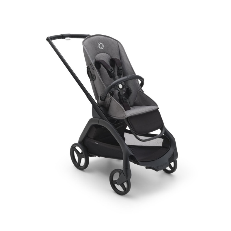 Bugaboo Dragonfly Podvozok Black/Grey Melange