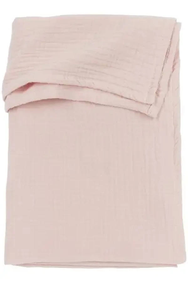 Meyco Mušelínová prikrývka 75x100 - Soft pink