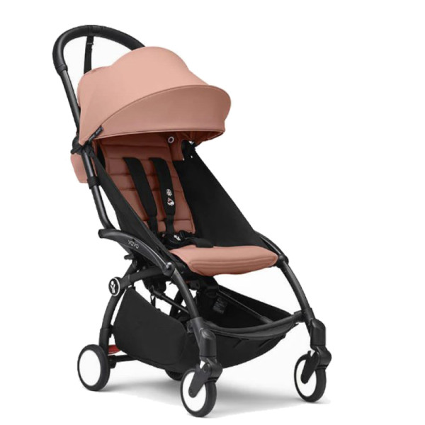 STOKKE® YOYO³ športový kočík 6+ Black/Ginger