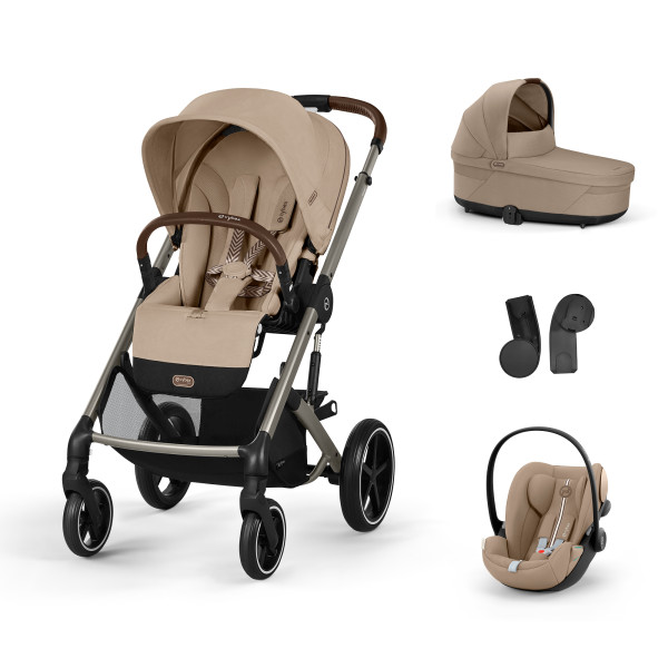 CYBEX Kombinovaný kočík BALIOS S LUX SET S - Almond Beige