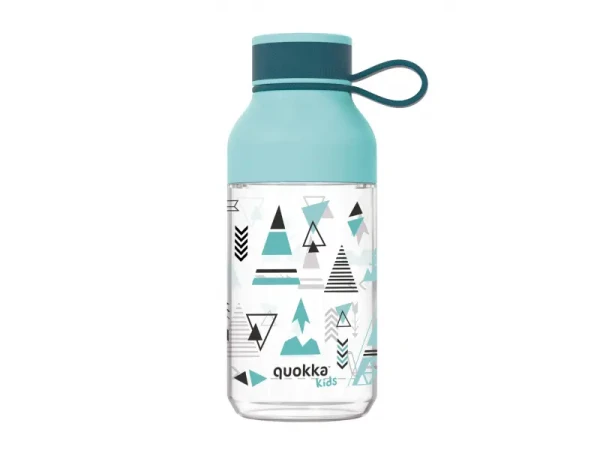 Quokka Plastová fľaša Ice Kids s pútkom Indian 430 ml