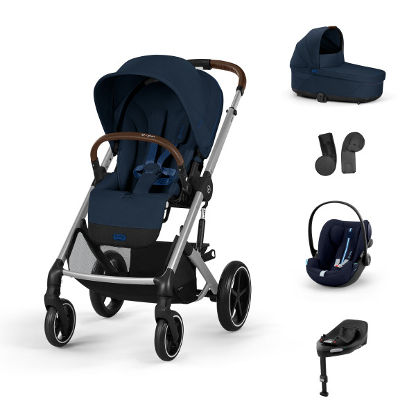 CYBEX Kombinovaný kočík BALIOS S LUX SET M - Ocean Blue