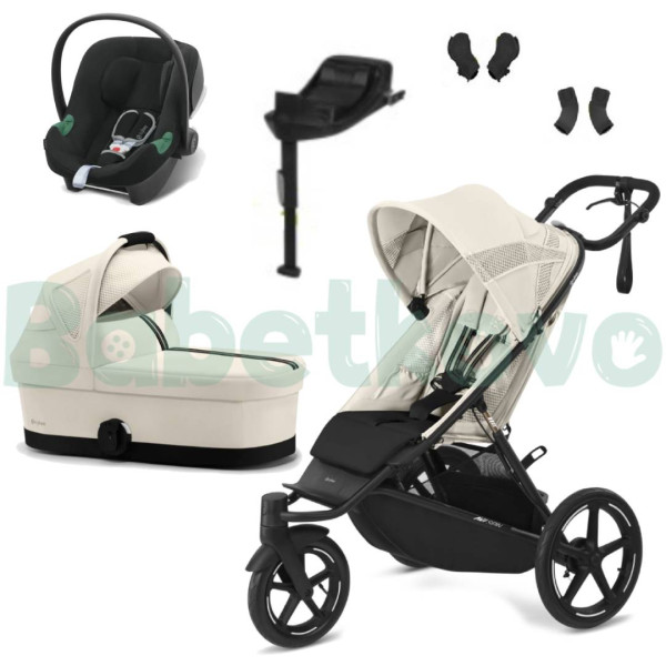 Cybex Avi Spin Zvýhodnený set Seashell Beige