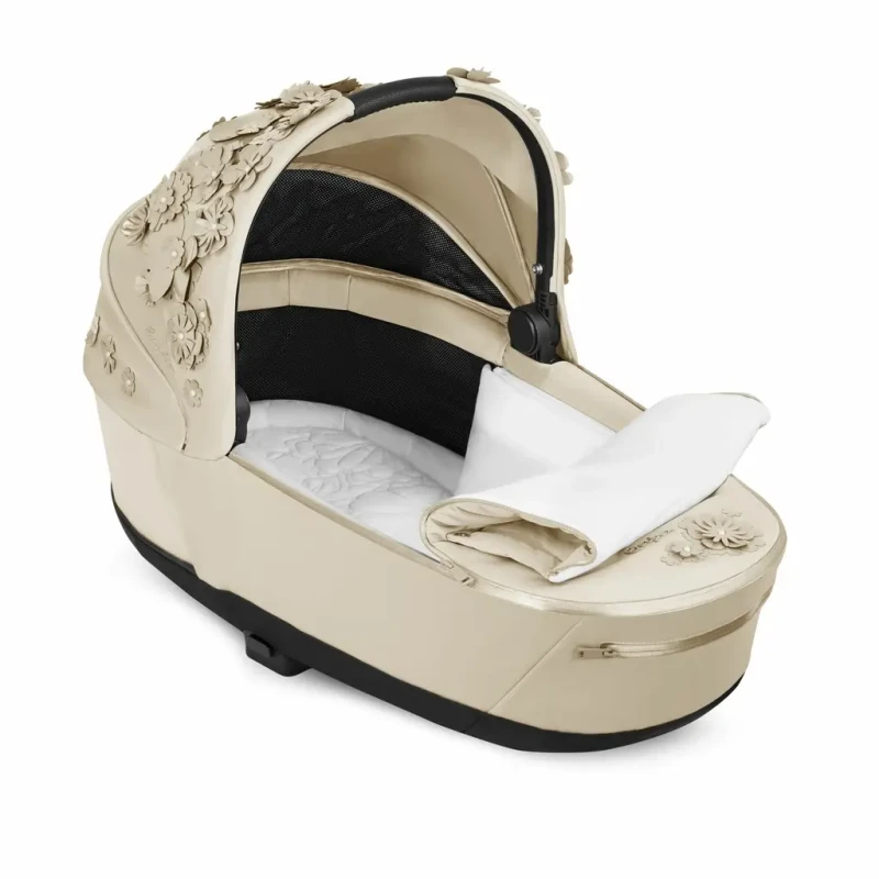 CYBEX PRIAM Lux Carry Cot SIMPLY FLOWERS Nude Beige - vanička