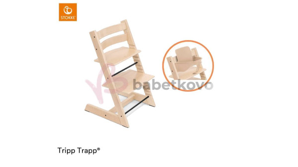 Stokke Tripp Trapp Bundle Stolička + baby set Natural