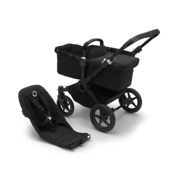 Bugaboo Donkey 5 Podvozok Black/Midnight Black