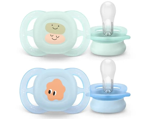 Philips AVENT Cumlík Ultrastart obrázok 0-2m chlapec 2 ks