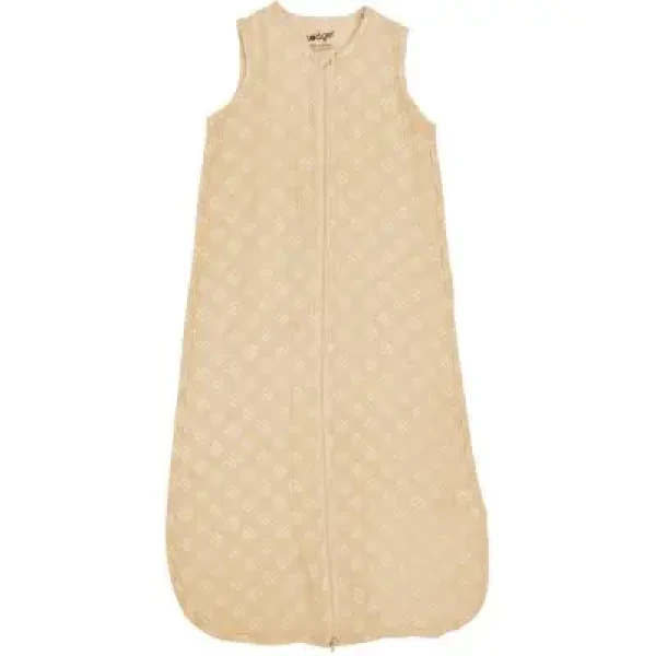 LODGER Spací vak Hopper Tribe Sleeveless Muslin Sand 68/80