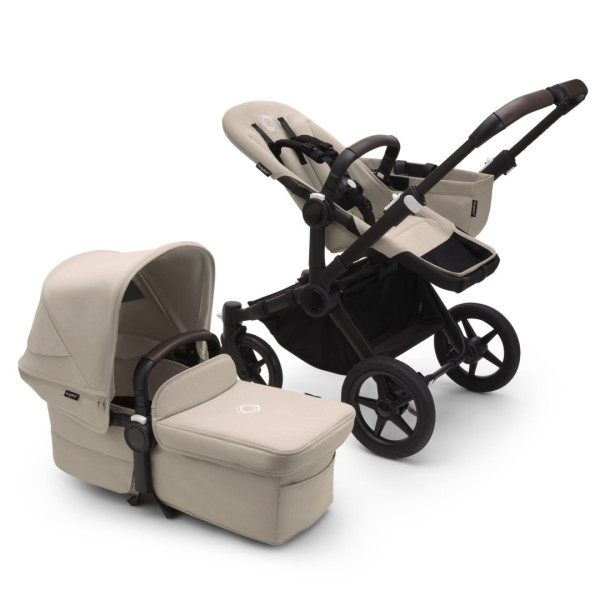 Bugaboo Donkey 5 Kompletný set MONO Black/Desert Taupe