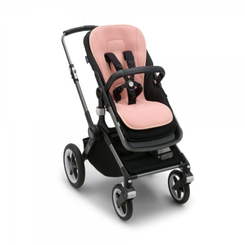 Bugaboo Komfortná obojstranná vložka do kočíka Morning Pink