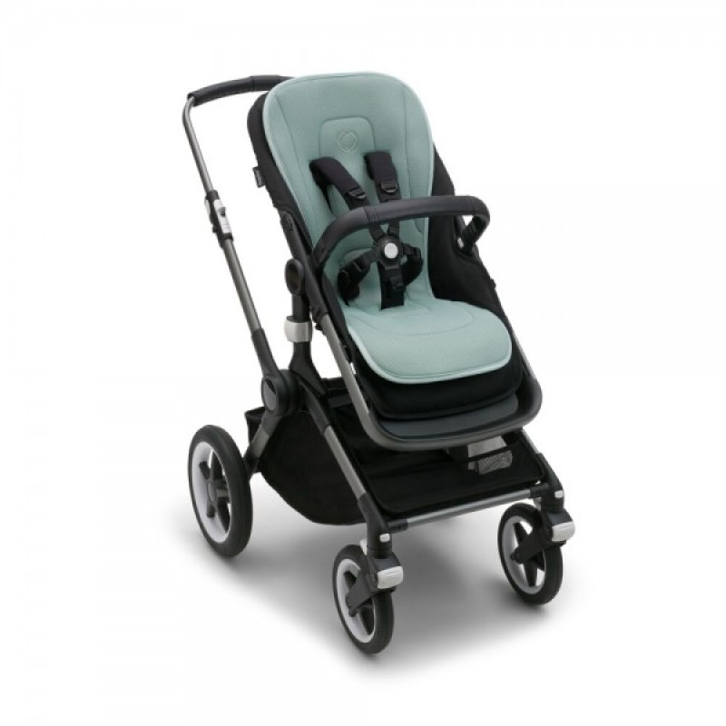 Bugaboo Komfortná obojstranná vložka do kočíka Pine Green