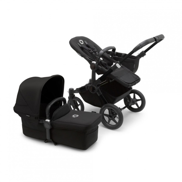 Bugaboo Donkey 5 Kompletný set MONO Black/Midnight Black