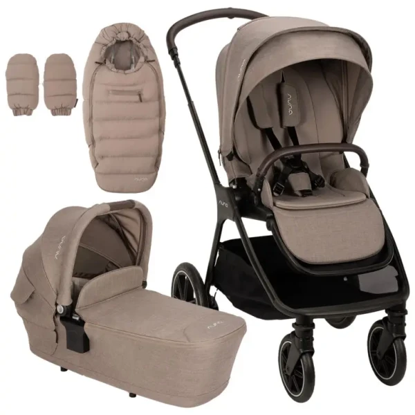 Nuna Kombinovaný kočík TRIV™ lx + LYTL™ + Winter set cedar