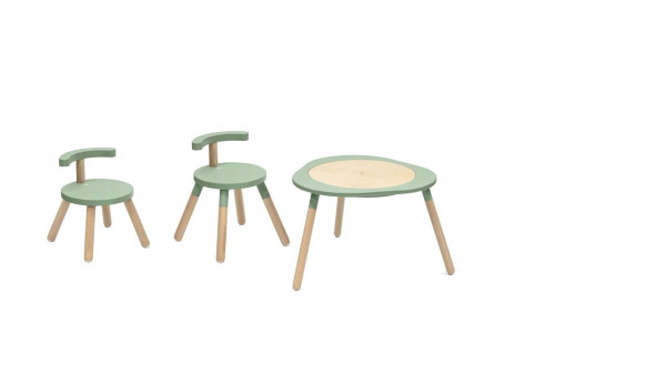 STOKKE® MUTABLE™ Stolík Clover Green V2 a stolička + stolička ZDARMA