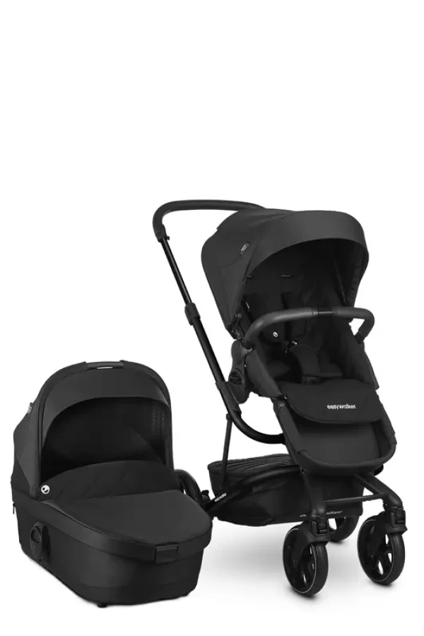 EASYWALKER Dvojkombinácia Harvey3 Premium Jet Black All Black