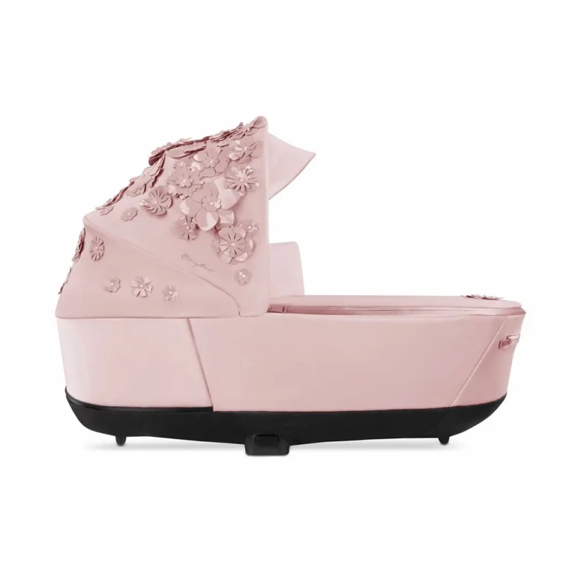 CYBEX PRIAM Lux Carry Cot SIMPLY FLOWERS Pale Blush - vanička