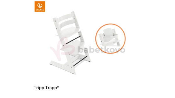 Stokke Tripp Trapp Bundle Stolička + baby set White