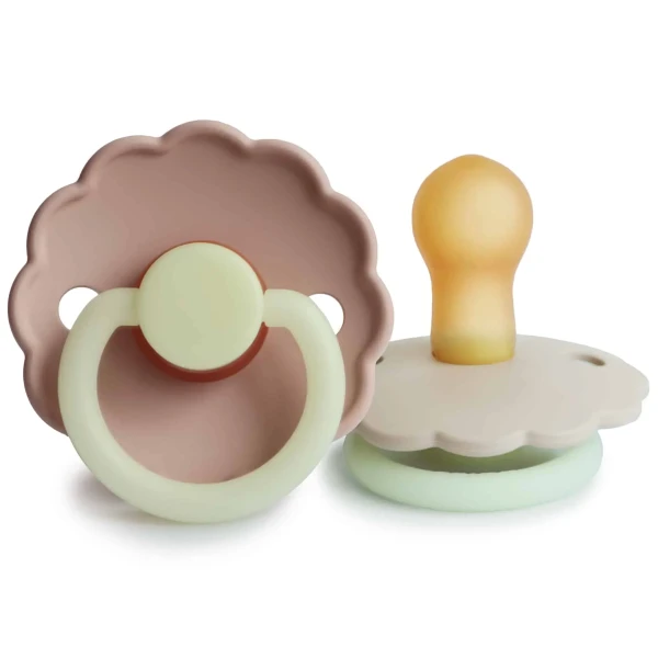 FRIGG CUMLÍKY DAISY NIGHT BLUSH/ CREAM, 0-6M, KAUČUK