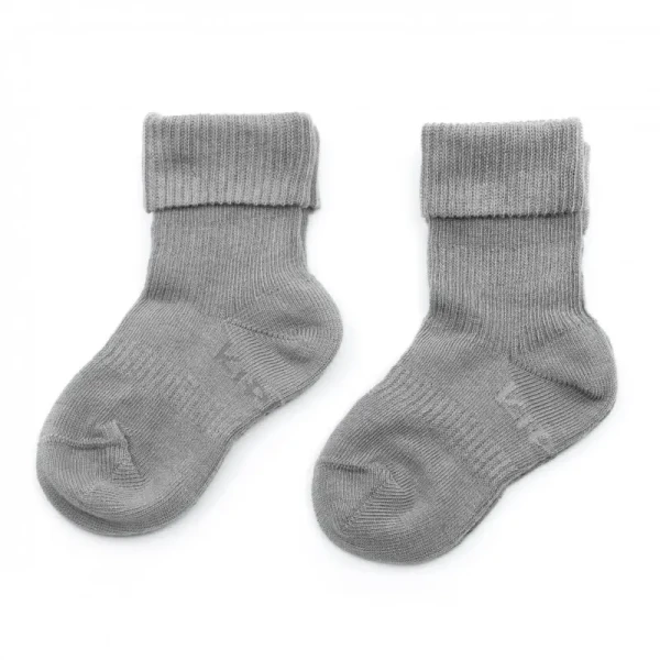 KipKep Detské ponožky Stay-on-Socks 12-18m 2páry Grey