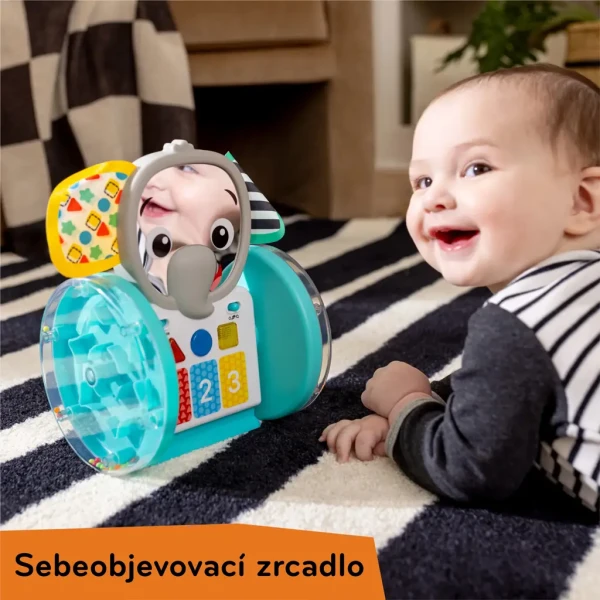 BABY EINSTEIN Hračka hudobná interaktívna Chase & Tap Earl™ 6m+