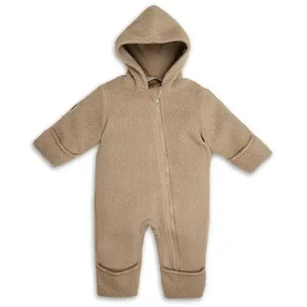 LODGER Zimná kombinéza Teddy Beige 3 - 6 mesiacov